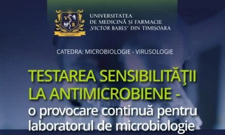 Cursul postuniversitar „Testarea sensibilității la antimicrobiene – o provocare continuă pentru laboratorul de microbiologie”