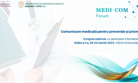 MEDI-COM Forum, primul congres național dedicat comunicării pentru prevenție și promovarea sănătății